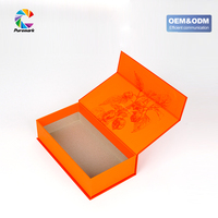 Caja de Regalo Magnética Personalizada del Fabricante, Caja de Cartón Rígido Magnética Reciclable, Caja de Correo Corrugada