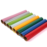 Rollo de Vinilo Termotransferible de PU de 50cmx25m, 0.1mm, para Impresión de Prendas, Termocolante, Plotter, Vinilo Textil