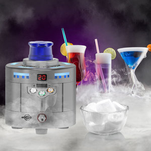Mini Máquina de Hielo <span class=keywords><strong>Seco</strong></span>, Máquina de Hielo <span class=keywords><strong>Seco</strong></span> en Micro Bloques, Humo para Conservar Alimentos, Conservar Carnes, Conservar Mariscos, Enfriar Cerveza o <span class=keywords><strong>Vino</strong></span> - Product Image 4
