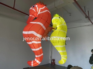 Cavalluccio Marino Gonfiabile Luminoso Colorato per Decorazione - Product Image 5