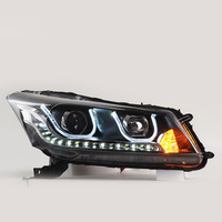 New Accord Headlight Modification Kit for 8th-Gen for Accord (2008-2012) LED DRL Flowing Turn Signals 12V 45W High Quality