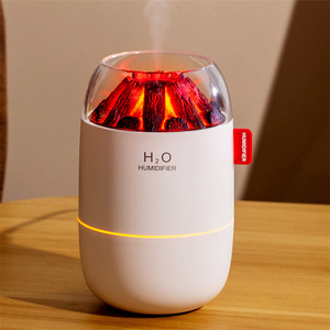 Difusor de aceite esencial de Aroma de Color fuego portátil de 280ml H2O Spray <span class=keywords><strong>deshumidificador</strong></span> sin agua con cargador de coche USB para hoteles - Product Image 1