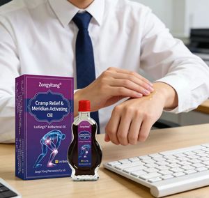 Zongyitang Krampverlichtende & Meridianen Activerende Olie |   15ml Natuurlijke Spier- & Gewrichtspijnverzorgende Olie voor Dagelijks Gebruik - Product Image 4