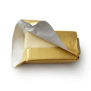 알루미늄 초콜릿 종이 알루미늄 적층 호일 계란 볼 바 포장 식품 시트 소프트 버터 아이스크림 식품 포장지