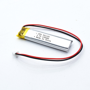 501145 3.7v 180mah lipo rechargeable battery high quality - Product Image 2