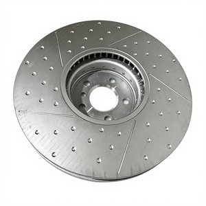 34106895647 Disque de frein ventilé perforé avant gauche, très demandé, pour Série 3 G20 G21 Série 4 G22 G23 G26 374X36 - Product Image 1