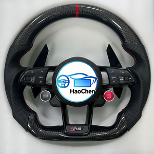 Maßgefertigtes RS-Style Lenkrad für A3 A4 A5 A6 A7 A8 C7 C8 S3 S4 S5 <span class=keywords><strong>B6</strong></span> B8 B9 RS3 RS4 RS5 RS7 Q3 Q5 Q7 Q8 - Product Image 5