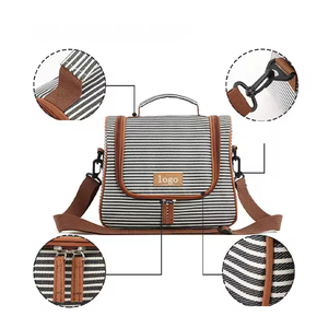 Insulated Cooler Leakproof Reusable Thermal <b>Lunch</b> <b>Bag</b> with Adjustable Shoulder Strap for <b>Women</b>, Men - Product Image 3