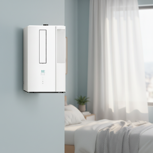 เครื่องปรับอากาศแบบติดหน้าต่าง 7500BTU ขายส่ง ราคาประหยัดกว่า เครื่องปรับอากาศแบบแยกส่วน 320 ลูกบาศก์เมตร/ชม. ปริมาณลมมาก ควบคุมอุณหภูมิคงที่ทั่วบ้าน US - Product Image 5