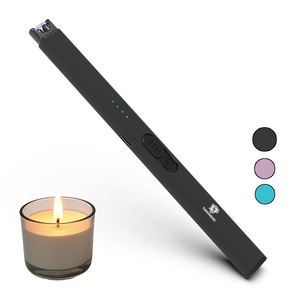 <span class=keywords><strong>Briquet</strong></span> électrique <span class=keywords><strong>long</strong></span> rechargeable USB, <span class=keywords><strong>briquet</strong></span> à arc coupe-vent sans flamme pour bougies, camping, barbecue - Product Image 2