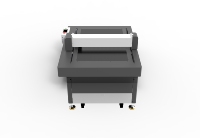 Machine de découpe numérique à double tête automatique avec moteur servo et découpe de contour CCD pour DTF, PPF, vinyle, autocollants et étiquettes
