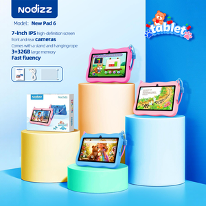 Tableta NewPad6 para Niños, Tableta Educativa HD de 7 Pulgadas para Niños con Google y Juegos de Aprendizaje, Android 13, Funda Resistente - Product Image 1