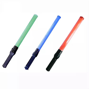OEM Hot Selling Traffic Signal Baton PC+ABS Rechargeable Wand LED Flashlight Baton - Product Image 1