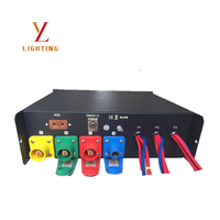 Boîtier de distribution d'alimentation principal triphasé 400A AC380V, répartiteur de puissance de scène à 3 sorties 63A avec entrée Camlock 400A