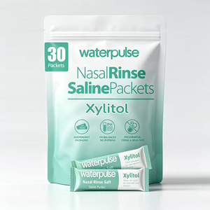 Waterpulse - Juego de sal isotónica para irrigación <span class=keywords><strong>nasal</strong></span> Neti Pot, paquetes de sal para limpieza <span class=keywords><strong>nasal</strong></span> para adultos y niños - Product Image 6