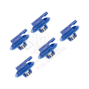 Xinyida D1233 Blue Plastic <b>Bumper</b> Mudguard Interior Fixing <b>Clips</b> For Cadillac Buick Chevrolet - Product Image 2