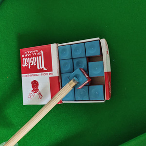 Suministros de billar profesional, accesorios de secado aceitoso personalizados, tiza de billar inglés en polvo, 12 Uds. - Product Image 2