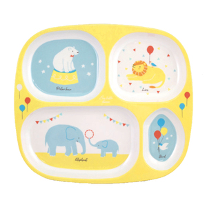 Hermosos platos de diseño japonés para cena de melamina blanca - Product Image 1