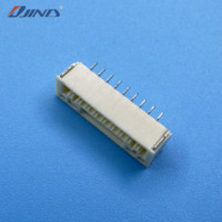 Connecteur de bande LED JINDA 1.25T-7-WT-9A, pas de 1.25mm, 9 broches, fil-carte, type patch recumbent, prise mâle, terminal PCB SMT