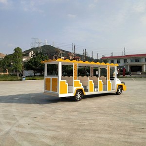 Tren Eléctrico de 14 Plazas, Vehículo Eléctrico de Turismo para Exteriores, para Parques Públicos - Product Image 5