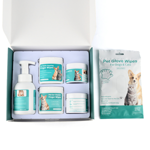 Set per la Pulizia e la Cura del Cane in PET all'Ingrosso: Schiuma Detergente per Zampe, Prodotti Sicuri, Non Irritanti e Delicati per la <span class=keywords><strong>Toelettatura</strong></span> del Cane - Product Image 4