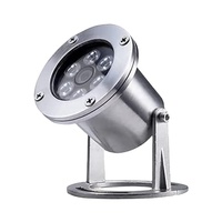 Caméra IP PoE étanche IP68 avec capteur CMOS SC830AI 8MP 20FPS 1/2.7" et boîtier en acier inoxydable 304 pour piscine et aquaculture