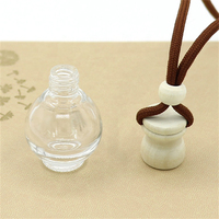 Botol Diffuser Mobil Kaca Silinder Mewah Grosir dengan Lapisan Embun & Ukiran Berbagai Ukuran (8ml/10ml/12ml) Desain Gantung