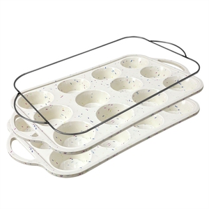 <span class=keywords><strong>Moule</strong></span> <span class=keywords><strong>à</strong></span> gâteau en acier au carbone résistant pour la préparation professionnelle de gâteaux chiffon et de bases de pâtisserie délicates - Product Image 4