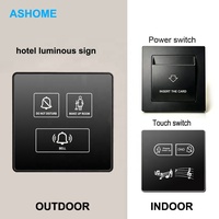 Panneau d'affichage personnalisé pour moniteur de chambre d'hôtel en plein air Ne pas déranger Nettoyez ma chambre Information de notification de chambre d'hôtel Sonnette de porte