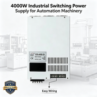 SCN-4000 usine en gros 4000W affichage d'alimentation à découpage 12v 24v 26v 48v apparence mince à sortie unique