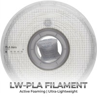 Filament moussant Aero PLA 1,75 mm ultra-léger, faible densité, matériau d'impression 3D, température d'impression 190-230°C pour RC