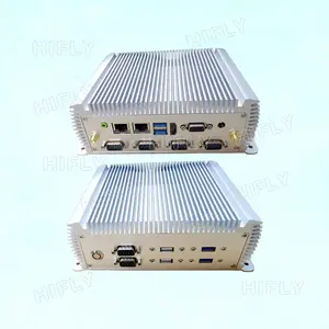 Industrielle Mini Box IPC mit 4 8 16GB RAM LINUX WIFI Intel Celeron CPU für Bild verarbeitung systeme