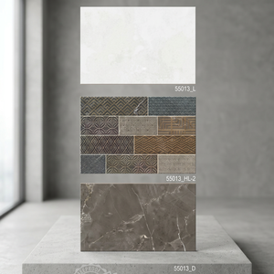 Azulejo de Pared Cerámico Digital OEM de 30x45cm, Azulejo de Piso Mate de Diseño Brillante de la Mejor Calidad, Azulejo de Porcelana de Diseño - Product Image 3