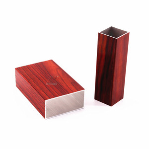 Fournitures d'usine de haute qualité 6063/7075 40X80 25X50 40X60 <span class=keywords><strong>20x20</strong></span> Tubes carrés en aluminium rectangulaires à section creuse - Product Image 3
