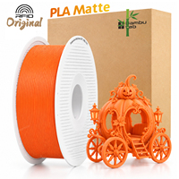 Warna Printer 3D PLA Matte Asli Tersedia, Dukungan Logo Kustom OEM/ODM, Filamen PLA 1.75mm Gulungan 1kg