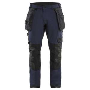 BLAKLADER - 172016458699D92 Pantalones Craftsman 4-Way Stretch Dark Navy/Black-PANTALONES DE TRABAJO EAN 7330509902141 - Product Image 1