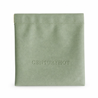 Nouveau sac de luxe en cuir PU pour écouteurs, bijoux, bagues, colliers, pièces de monnaie, avec feuille de fer