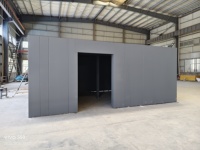 Panneau de chambre forte de sécurité maximale conforme à la norme UL608 avec porte de chambre forte en acier inoxydable et port d'aération