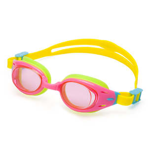 Lunettes de natation pour enfants, lentilles transparentes en PC, sangle en silicone souple, anti-buée, protection UV, lunettes de natation pour enfants - Product Image 3