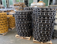 Groupe de chenilles et semelles en acier pour mini-excavatrices PC40-7, PC40-8, PC50UU-2, PC45, PC30-1, PC30MRX-1