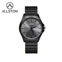 Montre-bracelet de luxe pour hommes d'affaires, avec affichage de la date, mouvement à quartz, classique, étanche, en acier inoxydable