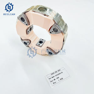 50H Flexível Bomba Hidráulica Acoplamento Uso para Máquinas de Construção <span class=keywords><strong>E320C</strong></span> Escavadeira Anexos Borracha Acoplamento - Product Image 4