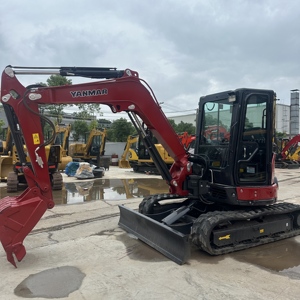 Miniexcavadora Yanmar Vio55 de 1.2 Toneladas con Cucharón de Excavación, Motor Marca Yanmar - Product Image 1