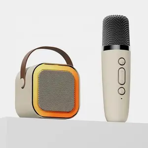 2024 mới đến karaoke loa cầm tay 1 micro không dây v5.3 ktv loa bluetooth không dây