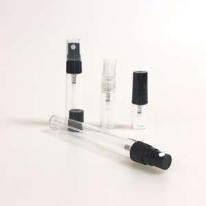 Flacons de parfum vides transparents 2ml 3ml 5ml 10ml, petits flacons pulvérisateurs en verre pour échantillons, pack d'essai, mini flacons jetables en vrac - Product Image 3