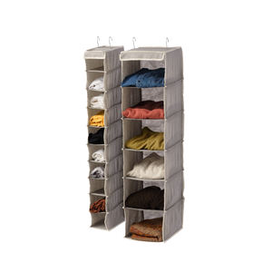 Bonne Qualité Organisateur De Placard Suspendu 10 Étagère Durable Rectangle Placard Organisateur Suspendu - Product Image 5