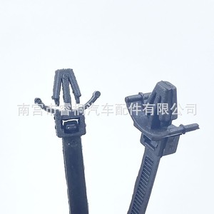 สายรัดเคเบิลไนลอน Shuangxuan พร้อมฐานยึดแบบหัวเครื่องบิน สำหรับยึดสายไฟรถยนต์ แบบพลาสติกชนิดเดียว - Product Image 3
