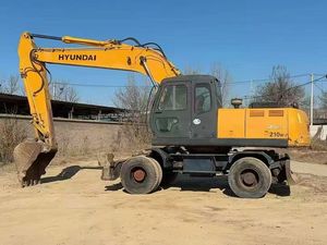 Excavadora Usada Hyundai 210W-7 en Oferta, 21 Toneladas, la Más Vendida, Excavadora de Ruedas Hyundai 210w-7 Usada, Fabricada en Corea del Sur - Product Image 4