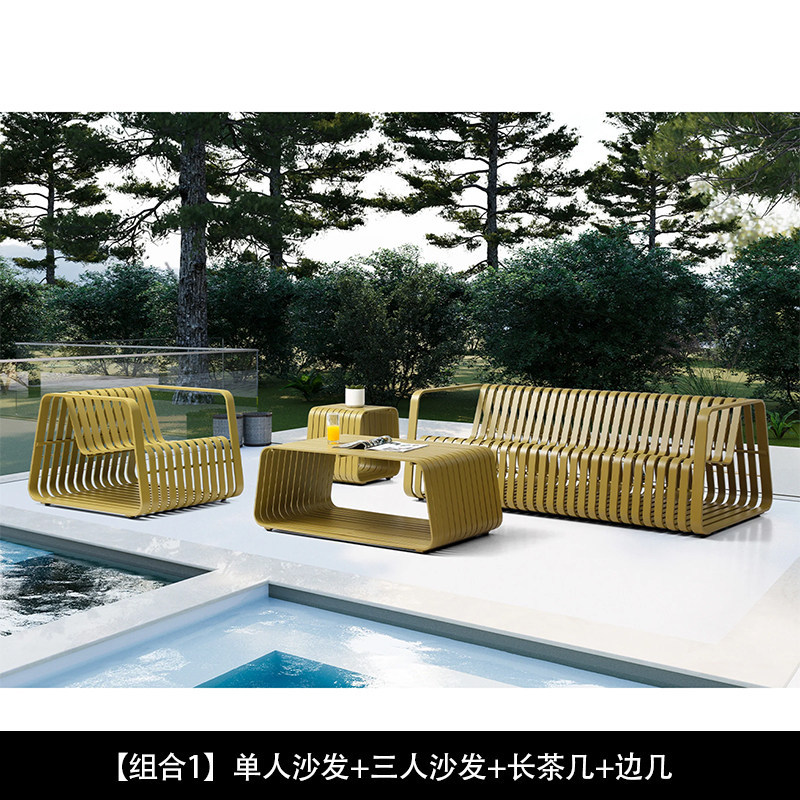 Table basse/commodité longue simple ou triple