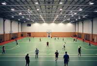 Stade à structure en acier GloStar avec toit à grande portée pour le football, l'athlétisme et les événements